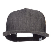 Flat Bill Snapback Trucker Cap