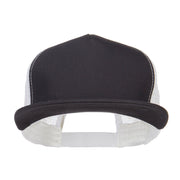 Flat Bill Snapback Trucker Cap