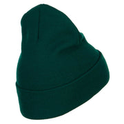 Football Embroidered Long Beanie