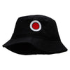 Japan Embroidered Bucket Hat - Black OSFM