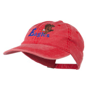 Blue Eagles Embroidered Washed Cap