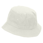 Japan Embroidered Bucket Hat - White OSFM