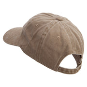 U.S Air Force Retired Embroidered Unstructured Pigment Dyed Cotton Cap - Dk-Beige OSFM