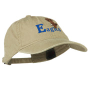 Blue Eagles Embroidered Washed Cap