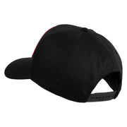 1st Marine Division Patched Solid Cotton Twill Pro Style Cap - Black OSFM