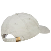 Black Bear Patched Washed Cotton Twill Cap