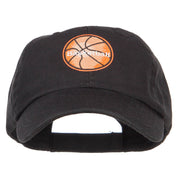 Basketball Patched Low Pet Spun Cap