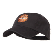 Basketball Patched Low Pet Spun Cap