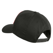 1st Marine Division Patched Solid Cotton Twill Pro Style Cap - Charcoal OSFM