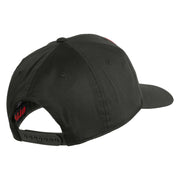 1st Marine Division Patched Solid Cotton Twill Pro Style Cap - Charcoal OSFM