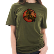 Wild Bull Circular Logo Cotton Short Sleeve Graphic Shirt