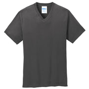 Men's Big Size Port & Company Core Cotton V-Neck T-Shirt