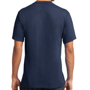 Men's Port & Company Core Cotton V-Neck T-Shirt