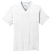 Men's Big Size Port & Company Core Cotton V-Neck T-Shirt