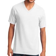 Men's Port & Company Core Cotton V-Neck T-Shirt