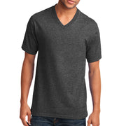 Men's Port & Company Core Cotton V-Neck T-Shirt