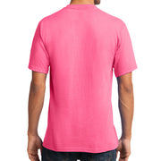 Men's Port & Company Core Cotton V-Neck T-Shirt