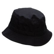 Tennis Girl Embroidered Pigment Dyed Bucket Hat - Black OSFM