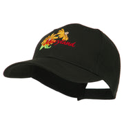 Maryland Black-Eyed Susan Flower Embroidered Cap