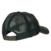 US Submarine Retired Embroidered Low Profile Cotton Mesh Cap