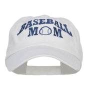 Baseball Mom Embroidered Low Profile Cap