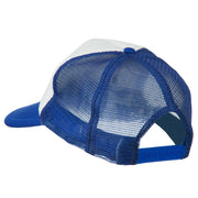 Back Off Embroidered Foam Mesh Cap