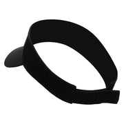 Fencing Sport Embroidered Cotton Twill Sun Visor