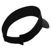 Fencing Sport Embroidered Cotton Twill Sun Visor