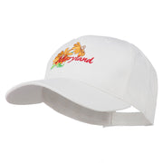 Maryland Black-Eyed Susan Flower Embroidered Cap