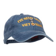 I've Been There Vietnam Embroidered Cap