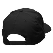 Hawaii Year Established Embroidered Solid Cotton Twill Pro Style Cap - Black OSFM