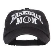 Baseball Mom Embroidered Low Profile Cap