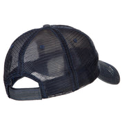 US Submarine Retired Embroidered Low Profile Cotton Mesh Cap