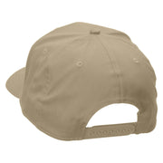 Hawaii Year Established Embroidered Solid Cotton Twill Pro Style Cap - Khaki OSFM