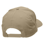 Hawaii Year Established Embroidered Solid Cotton Twill Pro Style Cap - Khaki OSFM