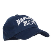 Baseball Mom Embroidered Low Profile Cap