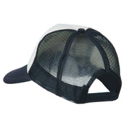 Back Off Embroidered Foam Mesh Cap