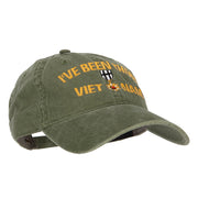 I've Been There Vietnam Embroidered Cap