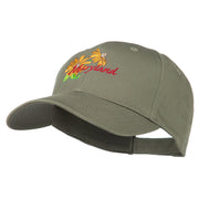 Maryland Black-Eyed Susan Flower Embroidered Cap