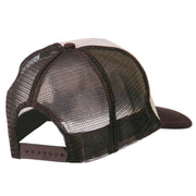 Back Off Embroidered Foam Mesh Cap