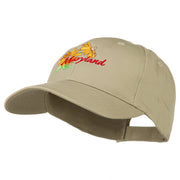 Maryland Black-Eyed Susan Flower Embroidered Cap