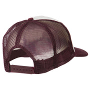 Back Off Embroidered Foam Mesh Cap