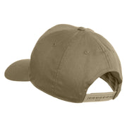 Submarine Service Veteran Patched Solid Cotton Twill Pro Style Cap - Khaki OSFM