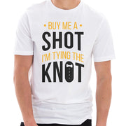 Buy Me A Shot Graphic Design Ring Spun Combed Cotton Short Sleeve Deluxe Jersey T-Shirt