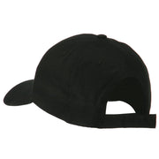 Boston Embroidered Solid Cotton Twill Cap