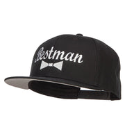 Bestman Bow Tie Embroidered Cotton Snapback