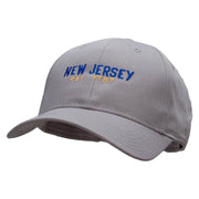 New Jersey Year Established Embroidered Low Profile Cap - Grey OSFM