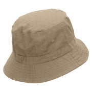 Farming Tool Embroidered Bucket Hat - Khaki OSFM