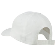 Boston Embroidered Solid Cotton Twill Cap