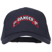 US Army 1st Ranger Bn Embroidered Solid Cotton Pro Style Cap